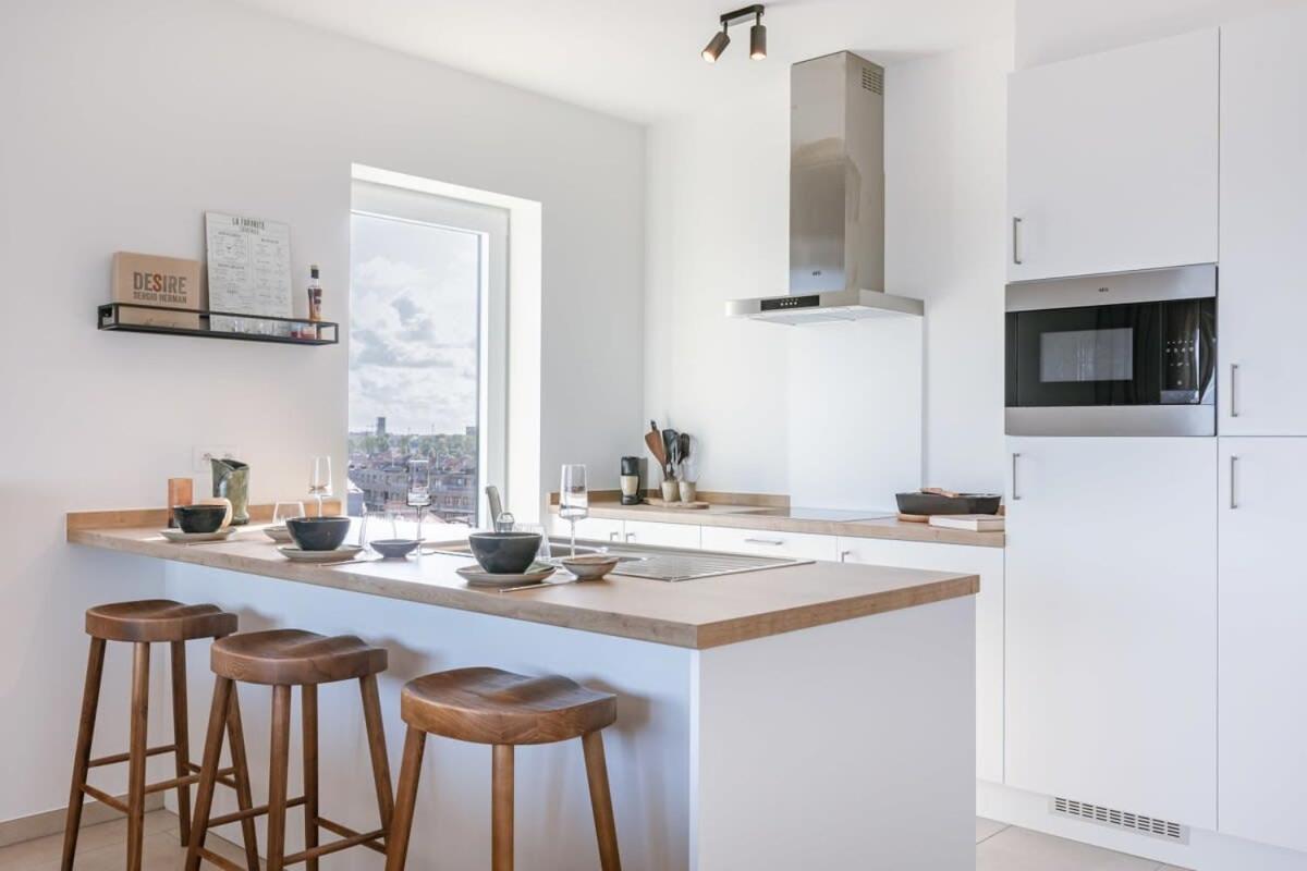 Huswell - Lovely New Apartment At The Harbor + Parking Брюж Екстериор снимка